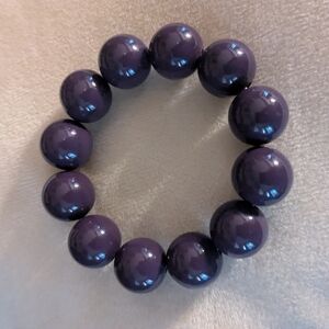 Purple Beaded Bracelet